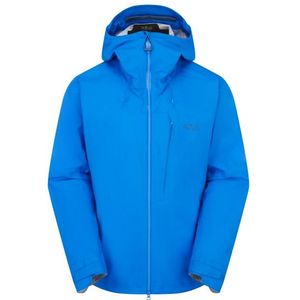 Rab - Firewall Alpine Jacket - Regenjas - Blauw - Waterdicht, Capuchon, Ventilatieritsen, Winddicht