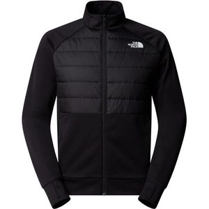 The North Face - Reaxion 2.0 - Fleece Hybrid Full Zip Jacket - Zwart - Fleecevest