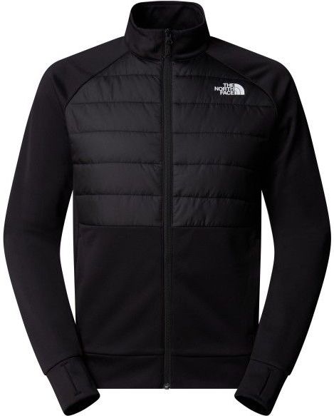 The North Face - Reaxion 2.0 - Fleece Hybrid Full Zip Jacket - Zwart - Fleecevest