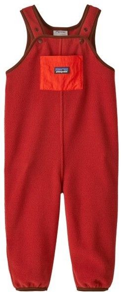 Patagonia - Kid's Baby Synch Overalls - Fleecebroek - Rood