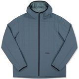 Mons Royale - Canyon Merino Insulated Hooded Jacket - Merinovest - Grijs/Blauw