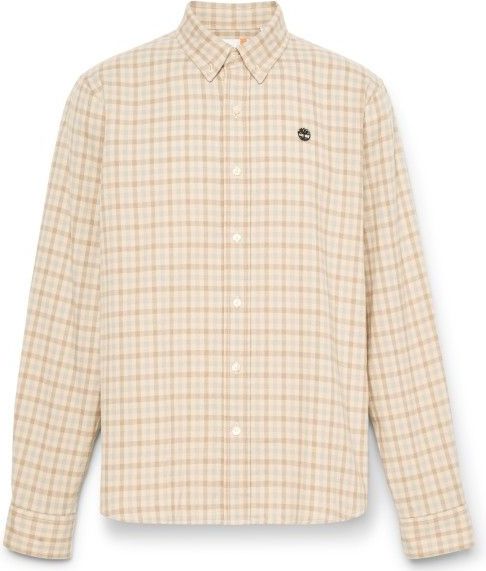 Timberland - Solucell Gingham Shirt - Overhemd - Beige