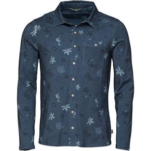 Chillaz Sebastian Alps Flowers Shirt Overhemd (Heren |blauw)