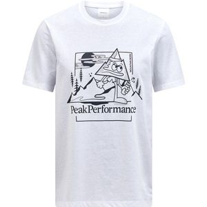 Peak Performance Explore Graphic Tee Sportshirt (Heren |wit)