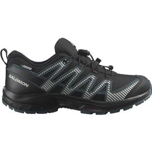 Salomon Kids XA Pro V8 CSWP Trailrunningschoenen (Kinderen |zwart/grijs |waterdicht)