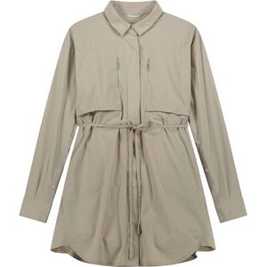 Jeanne Baret Womens Sumatra Long Shirt Longsleeve (Dames |beige/grijs)