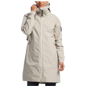 Tenson Womens Misty Shell Parka Woman Lange jas (Dames |beige |waterdicht)