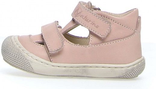 Naturino PUFFY halfgesloten sandaal, Poeder Roze, 21 EU