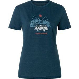 Super.natural - W DOLOMITES CAMPSITES TEE - T-shirt - Korte Mouwen