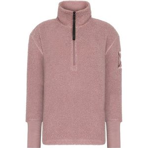 Didriksons Womens Monia Half-Zip Fleecevest (Dames |roze)