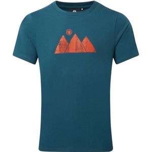 Mountain Equipment Mountain Sun Tee T-shirt (Heren |blauw)