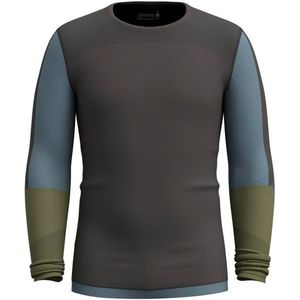 Smartwool Intraknit Thermal Merino BL Colorblock Crew Merino-ondergoed (Heren |grijs)