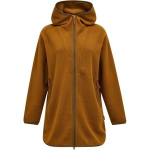 Peak Performance Womens Pile Long Zip Fleecevest (Dames |bruin)