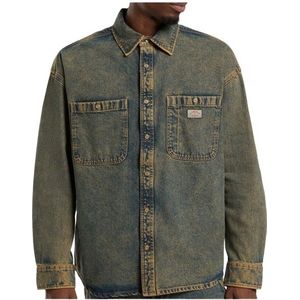 Dickies - Houston L/S Shirt - Overhemd - Olijfgroen