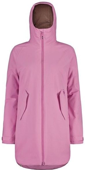 Maloja - KareckM - Lange Jas - Roze - Waterdicht