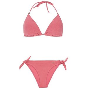 Protest Womens Prttwisty Triangle Bikini Bikini (Dames |roze)