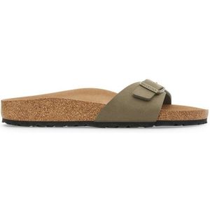 Birkenstock Womens Madrid Synthetics Sandalen (Dames |bruin)