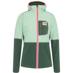 Kari Traa Womens Henriette Hybrid Vrijetijdsjack (Dames |groen)