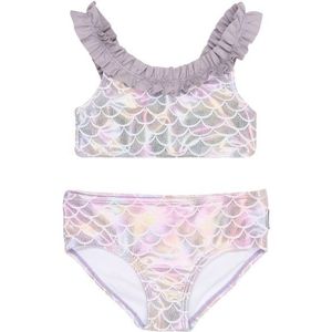 Mikk-Line Kids Bikini Recycled AOP Bikini (Kinderen |wit)