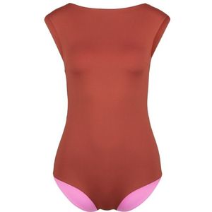 MYMARINI Womens Seabody Badpak (Dames |rood/roze)