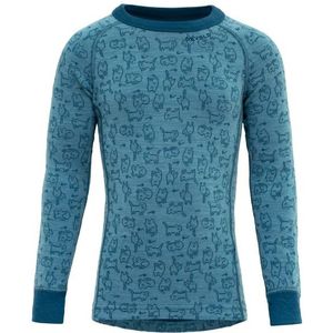 Devold Kids Duo Active Merino Shirt Merino-ondergoed (Kinderen |blauw)