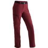 Maier Sports - Nata - Trekkingbroek - Rood - 100% Polyamide - Winddicht, Zip-Off
