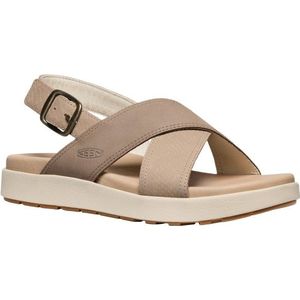 Keen Womens Elle Luxe Cross Strap Sandalen (Dames |beige)