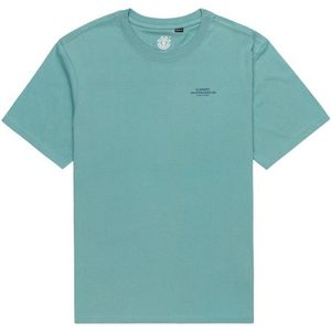 Element Skateboard CO S/S T-shirt (Heren |turkoois)