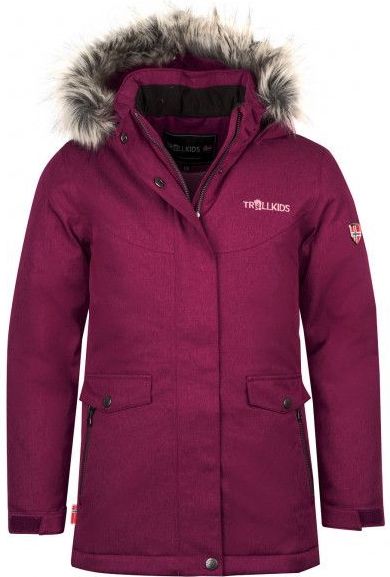 Trollkids - Oslo Xt - Jas - Roze - 100% Polyester