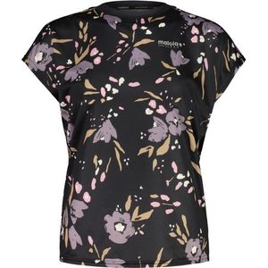 Maloja Womens VilsaM Allmountain Top Fietsshirt (Dames |zwart/grijs)