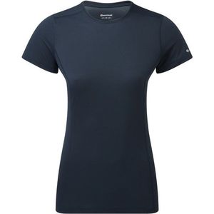 Montane Womens Dart Lite T-Shirt Sportshirt (Dames |blauw)