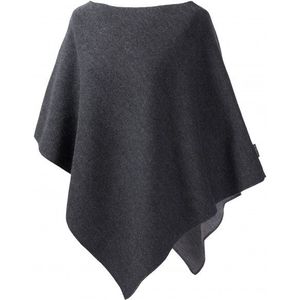 Mufflon Womens Extra Poncho (Dames |grijs)