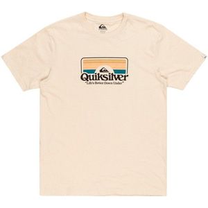Quiksilver Step Inside S/S T-shirt (Heren |beige)