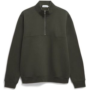 ARMEDANGELS - Waarlo - Fleece Trui - Olijfgroen