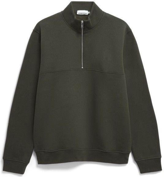 ARMEDANGELS - Waarlo - Fleece Trui - Olijfgroen