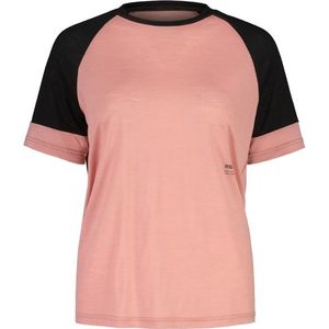 Maloja Womens AtterseeM Merinoshirt (Dames |roze)