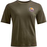 Ortovox - 140 Cool Round Landscape - TShirt - Dark Wild Herbs - Merinoshirt