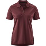 Dames - Fiets Shirt - Roodbruin - 100% Polyester