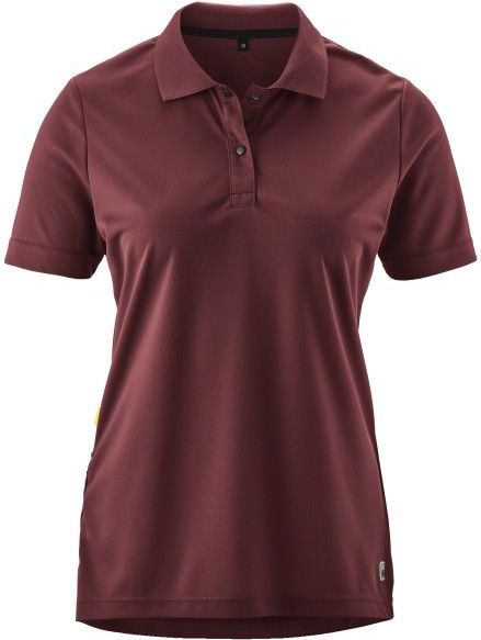 Dames - Fiets Shirt - Roodbruin - 100% Polyester