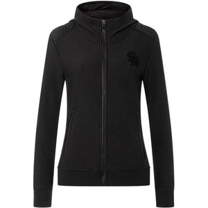 super.natural - Women's Alpine Zip Jacket - Vrijetijdsjack - Zwart