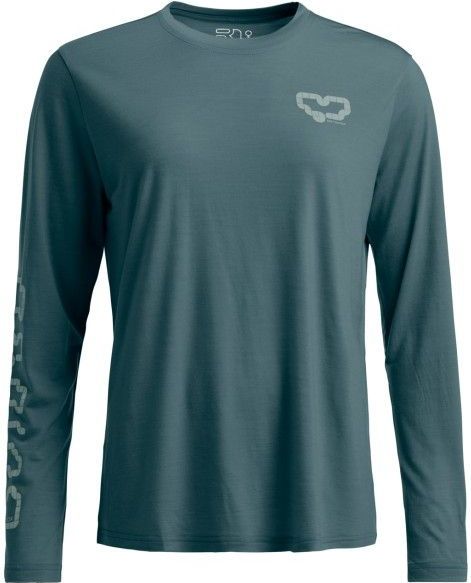 Ortovox - 150 Cool Pillow - Sportshirt - Grijs - Lange Mouwen