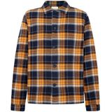KnowledgeCotton Apparel - Big Checked Heavy Flannel - Overhemd - Bruin