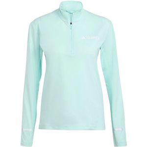 adidas - Xperior Half Zip Longsleeve - T-shirt - Zwart