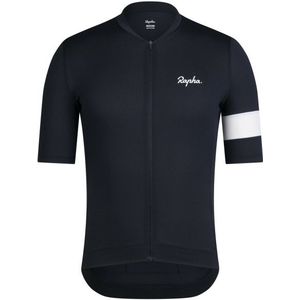 Rapha Core Lightweight Jersey Fietsshirt (Heren |zwart/blauw)
