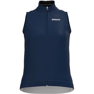Bioracer Womens Icon Gilet Fietsbodywarmer (Dames |blauw)