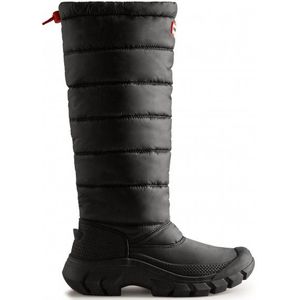 Hunter - Intrepid Tall Snow Boot - Zwart - Gerecycled Nylon - Waterdicht