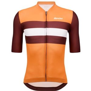 Santini Eco Sleek Bengal Fietsshirt (Heren |oranje)