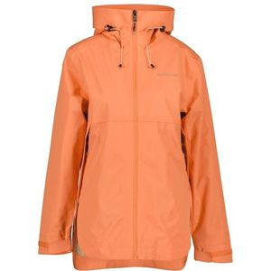 Didriksons Womens Tilde Jacket 4 Regenjas (Dames |oranje |waterdicht)
