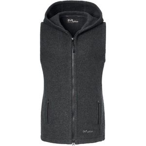 Mufflon Womens Momo Merinobodywarmer (Dames |grijs/zwart)