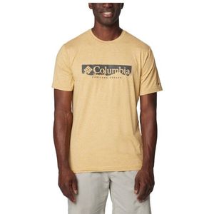 Columbia Kwick Hike Graphic S/S Tee T-shirt (Heren |beige)